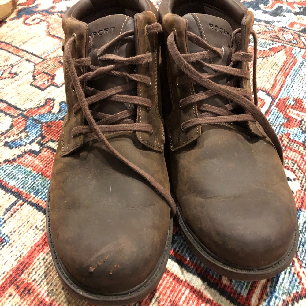 Rockport Storm Surge Plain Toe Boots